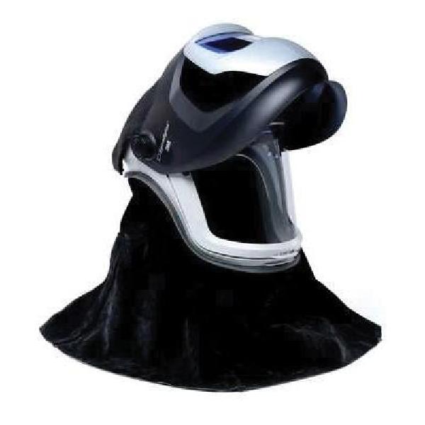 Helmet Assembly, Series: M Series, Standard Size, Clear Lens, For Use With: 3M 3M Versaflo Powered Air Purifying Respirators and 3M Supplied Air Respirator System, Leather, Black, Class: G