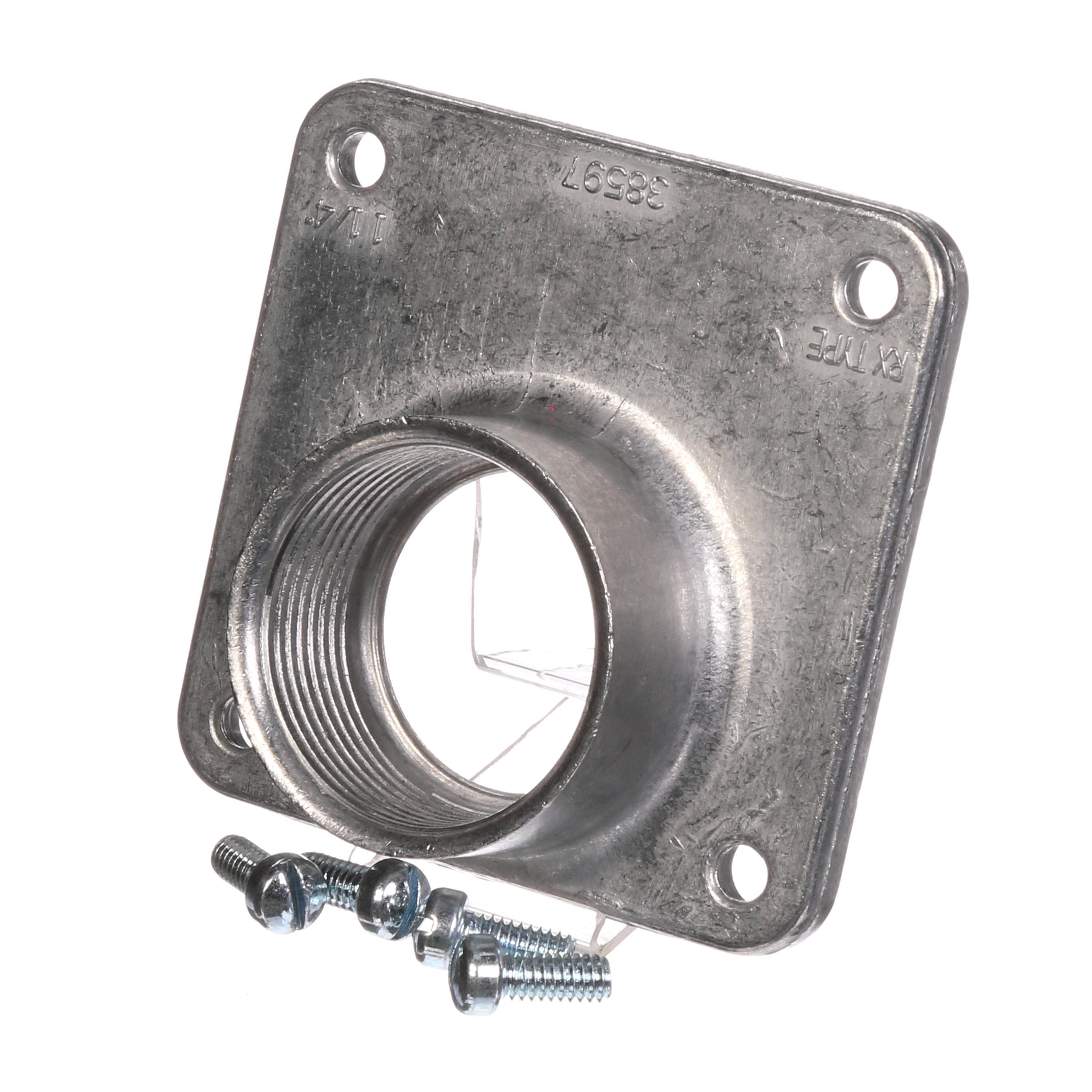 Interchangeable Hub, Type RX, 1-1/4 in Size, Surface Mounting, For Use With: Residential Meter Enclosure