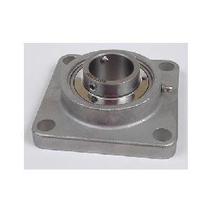 Ball Bearing Assembly, 0.6 in Bore, 2.13 in Bolt Center-to-Center Length, 3.01 in Diameter Bolt Circle, 4-Bolt Flange Mounting, 3 in OAL/1.575 in OD Overall Length/Diameter, 1.14 in Overall Height, Set Screw Locking Device, 400 Stainless Steel Bearin