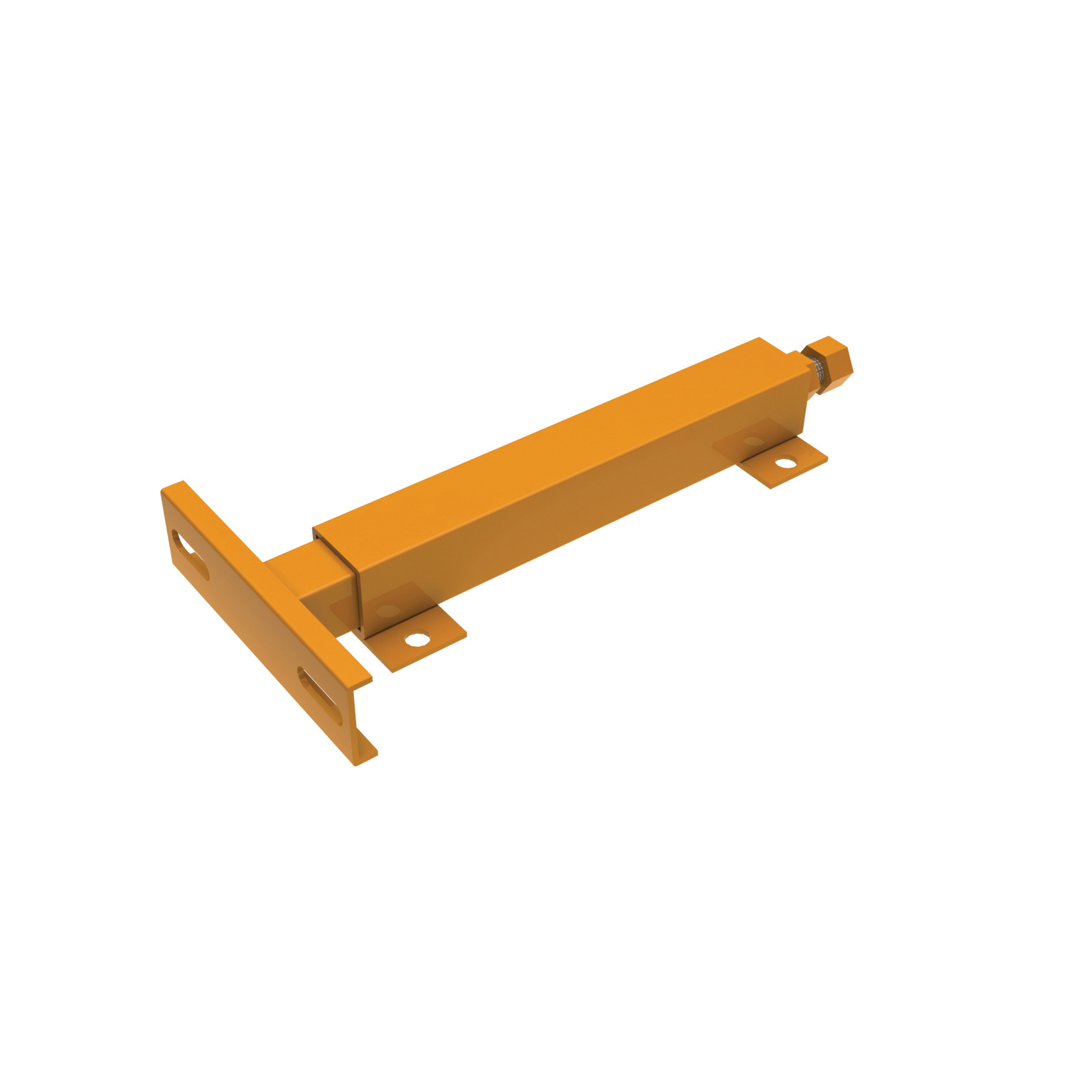Tube Take-Up Frame, 24 Travel, 10 Inch Base Width, 27-1/8 Inch Bolt Center-to-Center Length, 4 Inch Bolt Center-to-Center Width, 1-1/2 Inch Height to Center Line, MTTU30 Frame, Steel