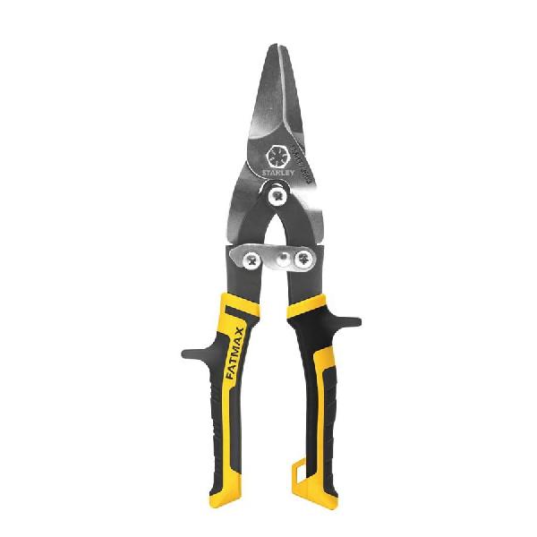 Snip, Multi-Purpose, Cutting Capacity: 22 ga Cold Rolled Steel/26 ga Stainless Steel, 1-1/2 in Length of Cut, Straight Snip, 9 in Overall Length, Serrated Blade, Manganese Blade, Bi-Material/Dipped Grip