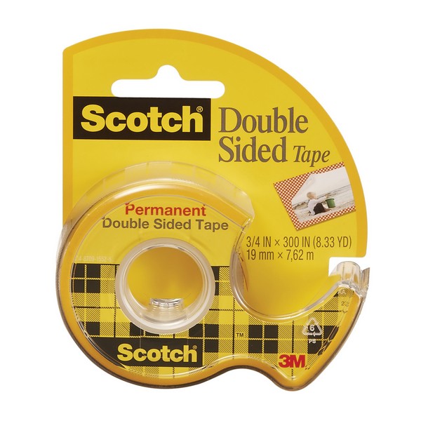 Double Sided Tape, 300 Inch Length, 3/4 Inch Width