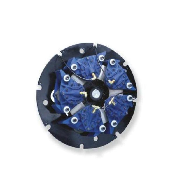 Multi-Caliper Tension Control Brake, Open, 35280 in-lb Standard Dynamic Torque, 1545 RPM Maximum, 85 psi Maximum, 3.437 in Bore, 32 to 150 °F, Black Oxide, 29.93 in Dia x 9.74 in L Dimensions