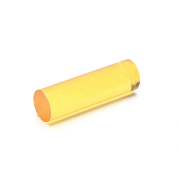 Hot Melt Adhesive, 5/8 Inch Diameter, 2 Inch Length, Bonds To: Electronics, Lightweight Substrates, Polypropylene, Vinyl and Wood, -20 to 310 °F, 25 s Application Time, 24 hr Curing, Amber