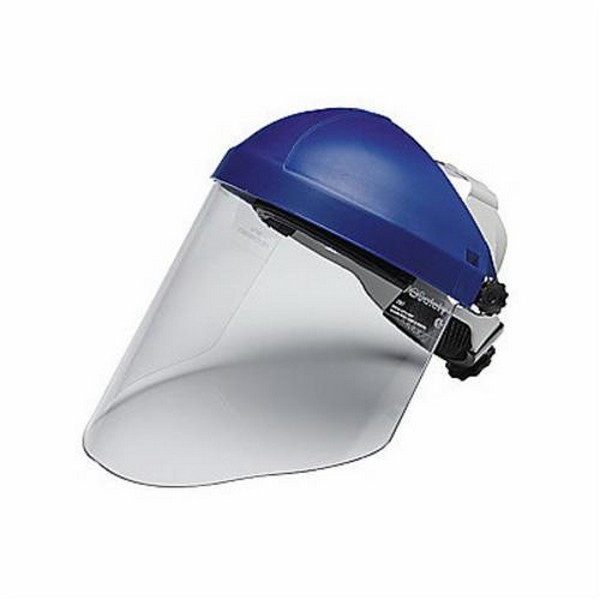 Faceshield Visor, Clear, Polycarbonate, 0.08 in Visor Thickness, 9 in Visor Height, 14-1/2 in Visor Width, For Use With: Headgears, Specifications Met: ANSI Z87.1-2003