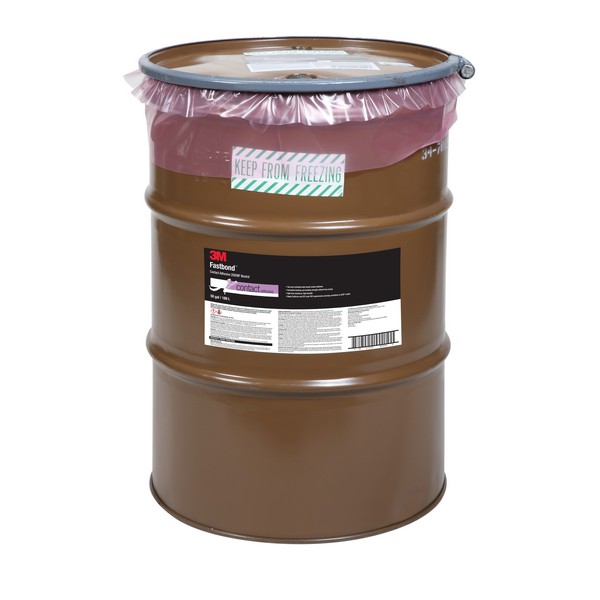 Contact Adhesive, High Strength Non-Flammable, Drum Container, 50 gal Container, Polychloroprene Base