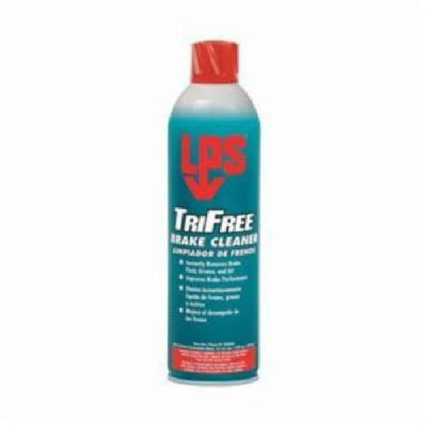 Brake Cleaner, TriFree, 20 oz, Aerosol Can, 15 Oz Net Weight, Liquid, Clear Glass, Ether/Fruity, 132.8 °F Boiling, 1.4 °F Flash, Composition: Acetone, Heptane, Cyclohexylmethane, Carbon Dioxide, Primary Amyl Acetate, 0.45 VOC