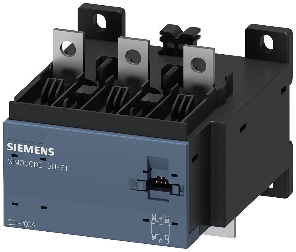 Current Measuring Module, 110 to 690 VAC, 20 to 200 A, 50/60 Hz Frequency Rating, Surface Mount, IP00 Enclosure, 119 mm H x 120 mm W x 145 mm D Dimensions