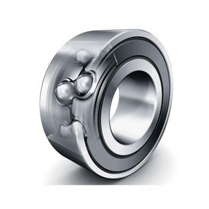 Angular Contact Ball Bearing, 15 mm Bore, 35 mm Outside Diameter, 15 mm Width, Double Seal Closure