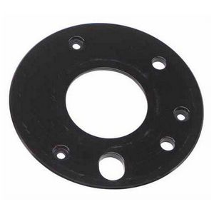 Center Hole Router Sub-Base, For Use With: 5616 Router, Specifications: 2-1/2 in Center Hole, 6 in Dia, Metal, Black