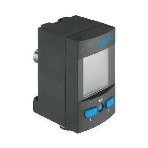 Pressure Sensor, Series: SPAU, 0 to 10 bar Sensing, 2 NPN/PNP Output, 20 to 30 VDC, 100 mA, M12 x 1 Connection, 50 deg C, 37.9 mm H Dimensions