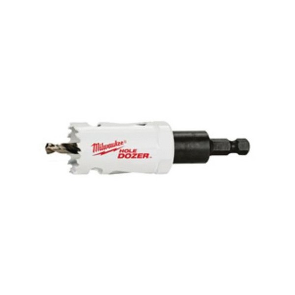 Hole Saw, 5-1/4 in Dia, 1-5/8 in Cutting Depth, 3.5 TPI, 1/2-20 Arbor, Bi-Metal/8% Cobalt Cutting Edge, Carbon Steel Body, Toothed Cutting Edge, 85/40/60/25 RPM, Use Arbor: 49-56-7040/49-56-7055/49-56-7140/49-56-7150/49-56-7210/49-56-7240/49-56-7250