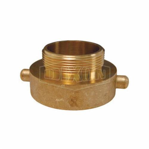 Pin Lug Hydrant Adapter, Fitting/Connector Type: Adapter, 1-1/2 x 1 Inch Nominal Size, Female NST x MNPT