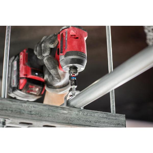 Nut Driver, Impact Duty Magnetic, Series: SHOCKWAVE, 1/4 in Drive, Hex Drive, 3/8 in Hex, 5.906 in Overall Length, Alloy Steel