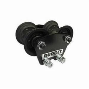 Hoists Push Trolley, 4000 lb, Fits Beam Flange Width: 3-3/8 to 6 in, Fits Beam Height: 6 in, 60 in Minimum Radius Curve, Steel Wheel