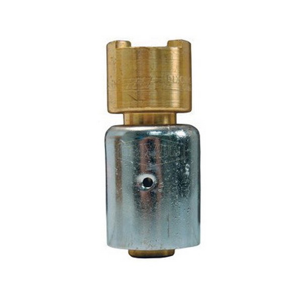 Quick Disconnect Coupler, Interchange, Series: N Series, 1/2 Inch Nominal, Quick Disconnect Coupler x Female Head End Style, 300 psi Pressure, -40 to 250 °F, Brass, 1-10/64 to 1-22/64 Inch Outside Diameter, Domestic