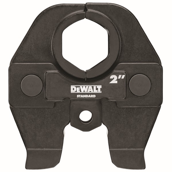 Standard Press Jaw, Replacement, For Use With: DCE200 Press Tool, Specifications: 1-1/4 in Jaw Capacity, 2 in Pipe Capacity, Hot Dipped Galvanized, Black