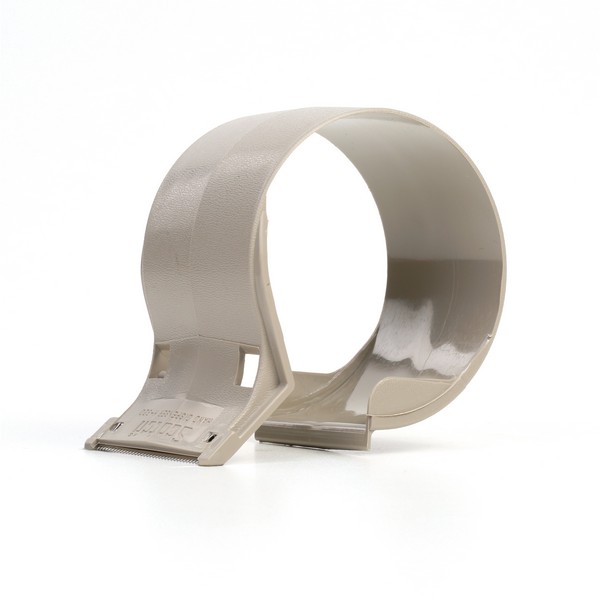 Tape Dispenser, Handheld, 2 Inch Tape Width, 3 Inch Diameter Core, For Use With: Box Sealing Tape, Plastic, Gray