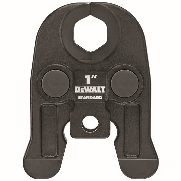 Standard Press Jaw, For Use With: DCE200 Press Tool, Specifications: 1 in, Hot Dipped Galvanized, Black