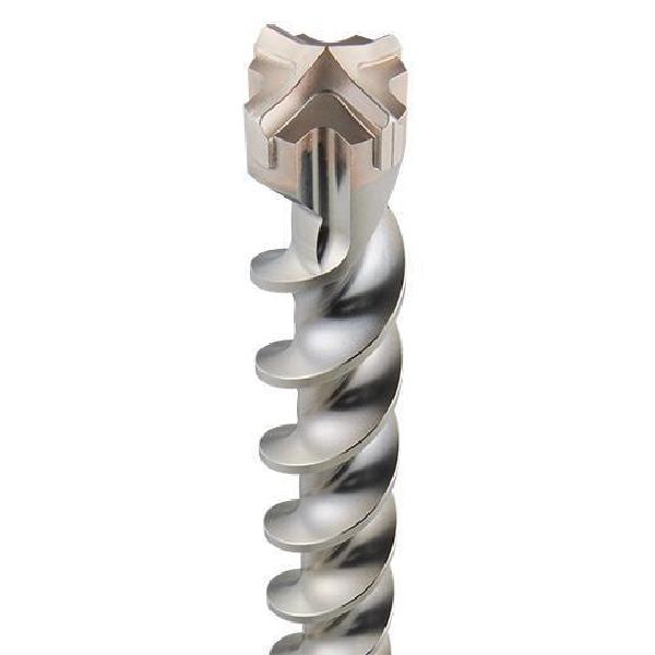 Drill Bits, Rotary Hammer, Series: 48-20, 3/4 in Drill Bit, 29 in Overall Length, 24 in Cutting Depth, 24 in Flute Length, 45/64 in Shank, Silver, Applicable Materials: Concrete