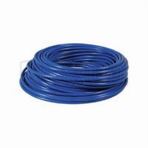 Tubing, 0.17 Inch Inside Diameter, 1/4 Inch Outside Diameter, 100 ft Length, 0.04 Inch Wall Thickness, 150 psi Working, -50 to 140 °F, Polyethylene, Blue, Domestic