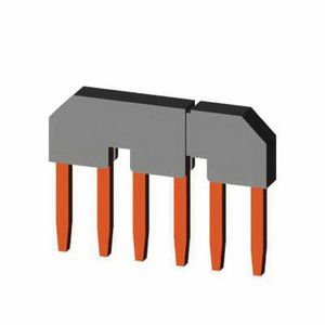 Link Module, 3-Pole, Screw, For Use With: 3RT101 Size S00 Contactor, 18 mm H x 24.4 mm W x 3 mm D