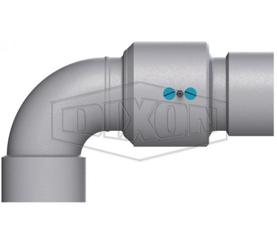 Swivel Joint, 2 in Nominal, O-Ring End Style, Brass Body