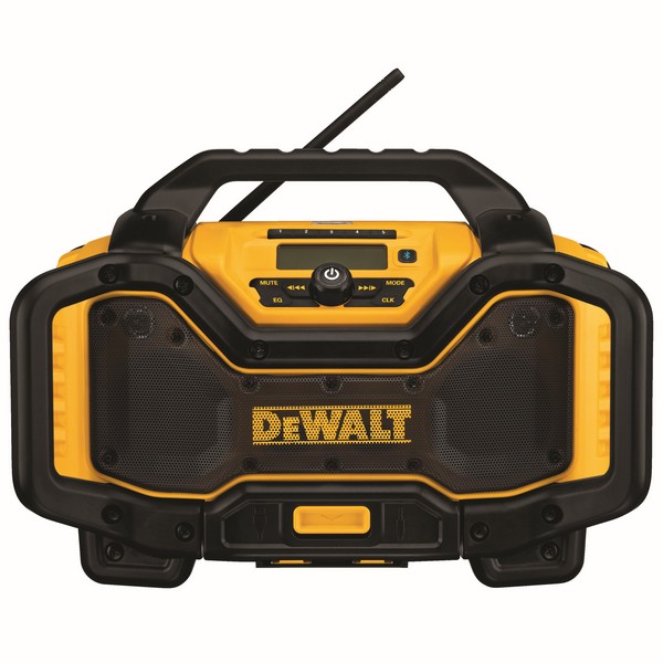 Bluetooth Charger Radio, Cordless, 120 VAC/20/60 VDC, Lithium-Ion Battery