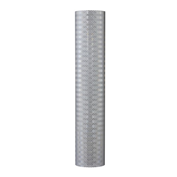 Reflective Sheeting, Flexible, Series: 3300, Prismatic, White, Pressure Sensitive Adhesive