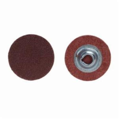 Coated Abrasive Quick-Change Disc, Series: R228, Type TS (Type II) Attachment, 3 in Diameter Disc, Aluminum Oxide Abrasive, 100 Grit, Medium Grade, 2-Ply Cotton Backing, X-Weight Backing Weight, 20000 RPM Maximum