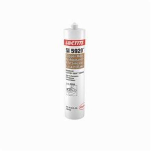 RTV Gasket Maker, 1-Part High Temperature Non-Corrosive Low Volatility, Series: SI 5920™, Cartridge Container, 300 mL Container, Silicone Chemical Type, 60 min Drying, 24 hr Curing, Copper, -65 to 700 deg F, 1.31 Specific Gravity, 45.85 g/L VOC, ABS,