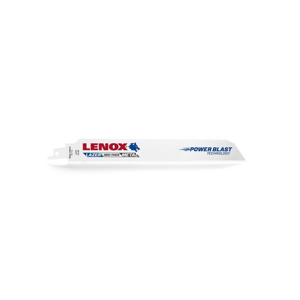 Reciprocating Saw Blade, Shatter-Resistant Straight, 9 in Length, 1 in Width, 0.035 in Thickness, 14, Patented/Reinforced Teeth, 1/2 in Tang, Universal/Toothed Edge Tang, HSS Cutting Edge, Flexible Steel Body, Bright, Applicable Materials: All Metal