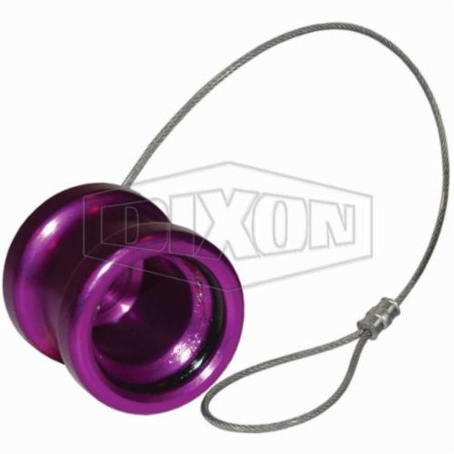 Transmission Fluid Receiver Cap, Series: Standard, Aluminum, Anodized, Violet, Domestic