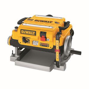Stationary Planner, Corded Heavy Duty, 13 in Cutting Width, 1/8 in Depth of Cut, 30000 cpm Cuts per Minute, 14/26 fpm Feed Rate, 3 Cutting Knives, 20000/10000 RPM, 2 Speed, 2 HP, 15 A, Cast Aluminum, 13-1/2 in H x 19-1/2 in W x 22-1/2 in D