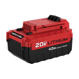 Cordless Battery Pack, High Performance, Bare Tool, Lithium-Ion Battery, 4 Ah Battery, 20 VDC Charge, 1.5 hr Charging, For Use With: 20 V MAX* Power TMAX*