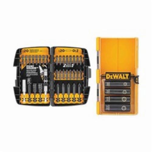 Fastening Set, 38 Piece, For Use With: Fastening Tools, Impact Driver, 1/4 in Drive, High Carbon Steel, Black Oxide