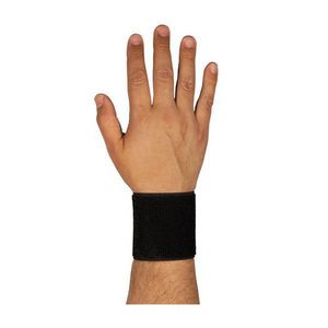 Wrist Support, Ambidextrous Stretchable, Series: 290-9010, Universal, Nylon/Spandex®, Hook and Loop Closure, Elastic Strap, Black