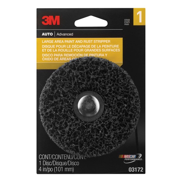 Paint and Rust Stripper, Black, Aluminum Oxide