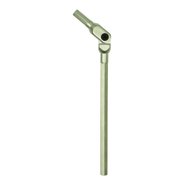 Hex Key, Pivot Head, Measurement System: Metric, 7 mm Tip, 163 mm Arm Length, Hex Drive, Tool Steel Blade, Tool Steel, Matte Chrome