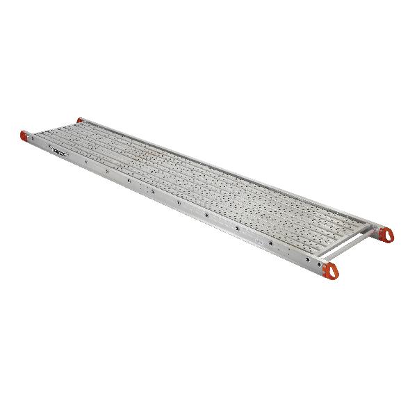 Plank and Stage, 3-Person, Series: P3, 32 ft Length, 24 in Width, 7 in Height, Aluminum, 750 lb