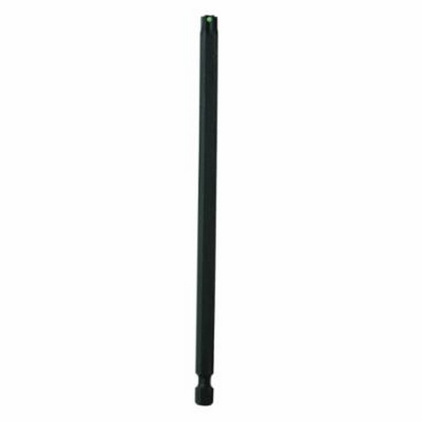 Driver Socket Bit, Power, Series: ProHold®, Measurement System: Imperial, Torx® Bit, T27 Bit, 6 Inch Bit Length, 6 Inch Overall Length, Protanium® High Torque Steel, ProGuard™