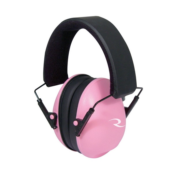 Earmuffs, Low Profile Women's, 21 dB Noise Reduction, Pink, Adjustable Band Position
