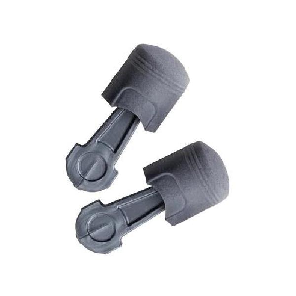 Earplugs, Uncorded, Uncorded Design, 29 dB Noise Reduction, Universal Size, Gray Plug, Foam/Thermoplastic Plug, Specifications Met: CSA Class AL, Disposable/Reusable: Reusable
