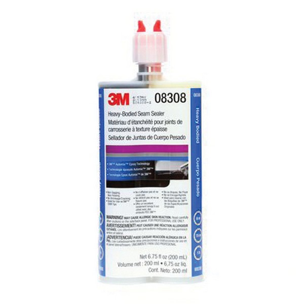 Seam Sealer, Heavy Bodied, 200 mL Container, Cartridge Container, Paste Form, Off-White, Mercaptan Odor/Scent, -20 to 180 °F, <gt/>200 °F Flash Point, Composition: Mercaptan-Terminated Epoxy Curing Agent, Dimethyl Siloxane, Reaction Product with Sili