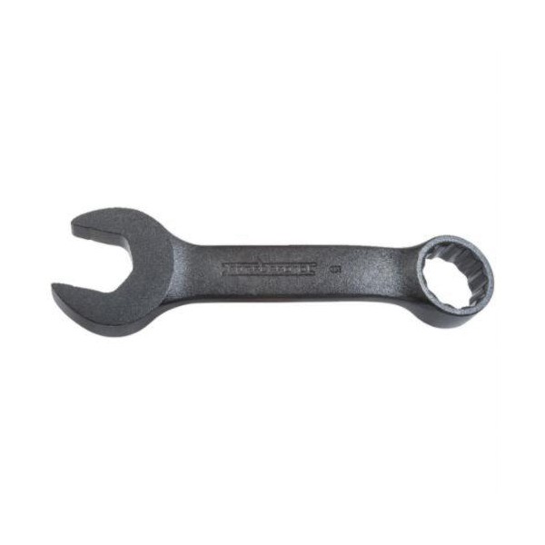 Combination Wrench, 5/8 in Wrench Opening, 12 Points, 4-7/8 in Overall Length, 15˚ Offset, 1-23/64 in Open End Width, 27/64 in Open End Thickness, 63/64 in Box End Width, 27/64 in Box End Thickness, 15˚ Head, Specifications Met: ASME B107.100-2047, 4