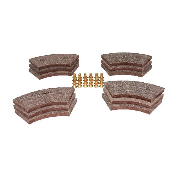 Facing Kit, For Use With: DFE Series DFE-1650, DFB-1650, QFE Series QFE-1650 and QFB-1650 Model High Capacity Clutches/Brakes, Specifications: High Coefficient, 227 sq-in Clutch/Brake Facing Effective Area, Purple Clutch Facing Edge Color, 7482 hp-hr