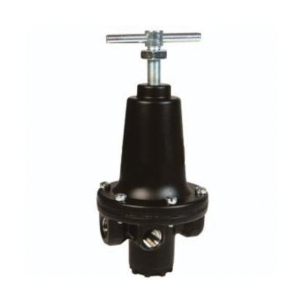Regulator, Relieving Standard, Series: R119, 1/4 Inch NPT Port, 100 scfm, 2 to 125 psig Pressure, 40 to 120 °F, Zinc Body