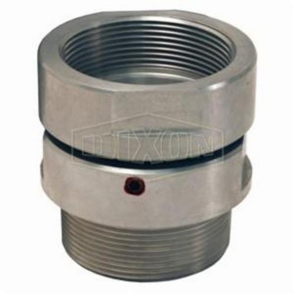Hose Swivel, Fitting/Connector Type: Swivel, 1 Inch Nominal, MNPT x FNPT, 150 psi, 300 °F, Aluminum, Domestic