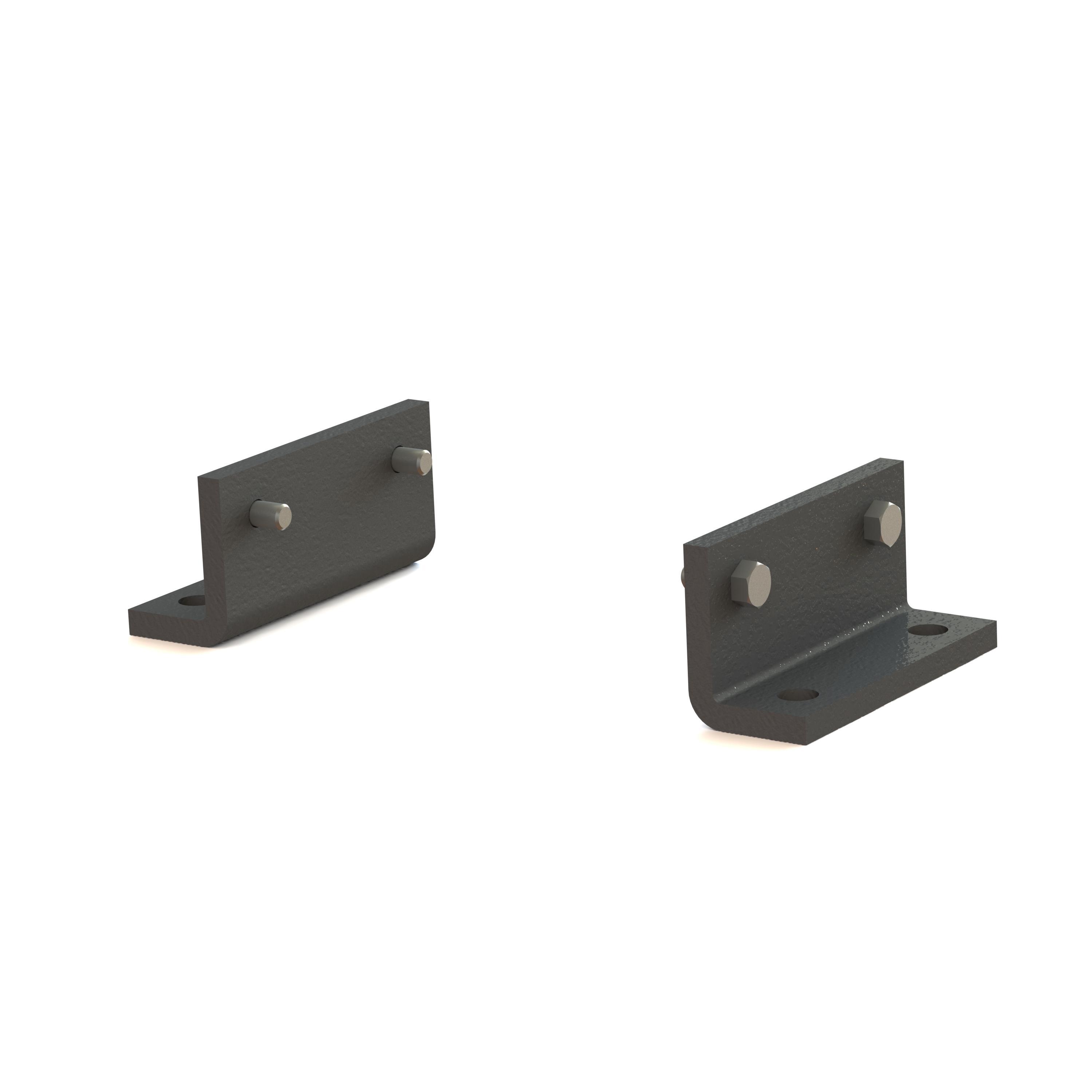 Mounting Kit, For Use With: 320 Series Model 321, 322, 324, 325 Single Reduction Worm Gear Reducer, Specifications: 0.38 Inch Thickness, Steel