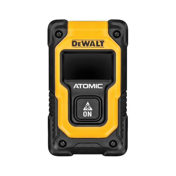 Laser Distance Measurer, Pocket, 55 ft Measuring, 1/4 in at 32 ft Accuracy, Lithium-Ion Power Source
